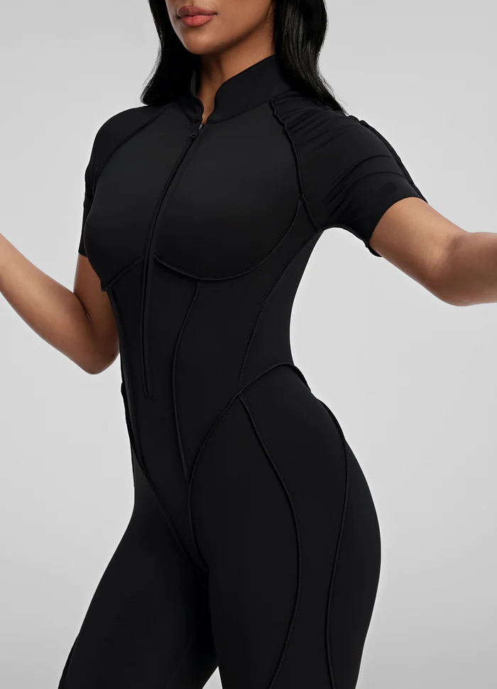 Catsuit con Espalda Cerrada Shorts