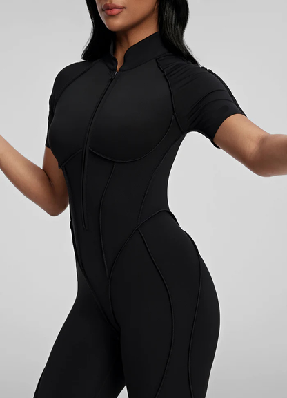 Catsuit con Espalda Cerrada Shorts