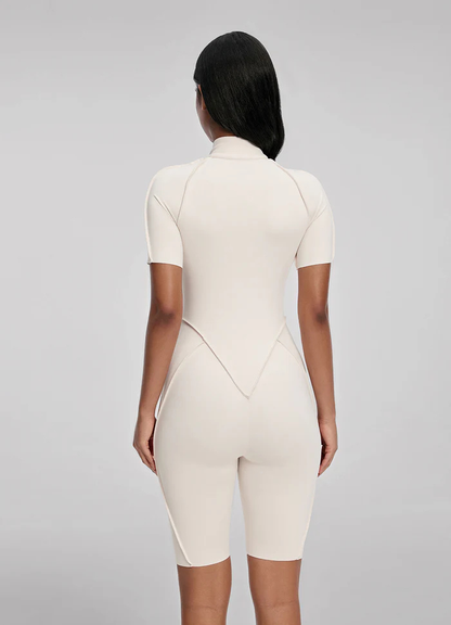 Catsuit con Espalda Cerrada Shorts