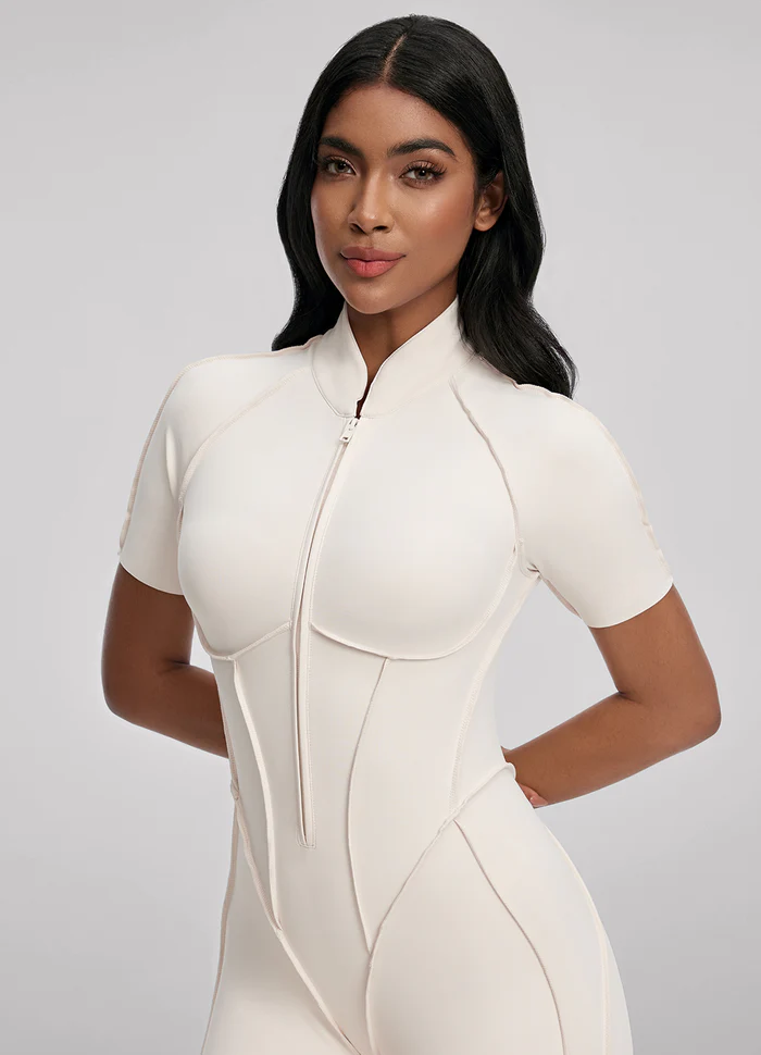 Catsuit con Espalda Cerrada Shorts