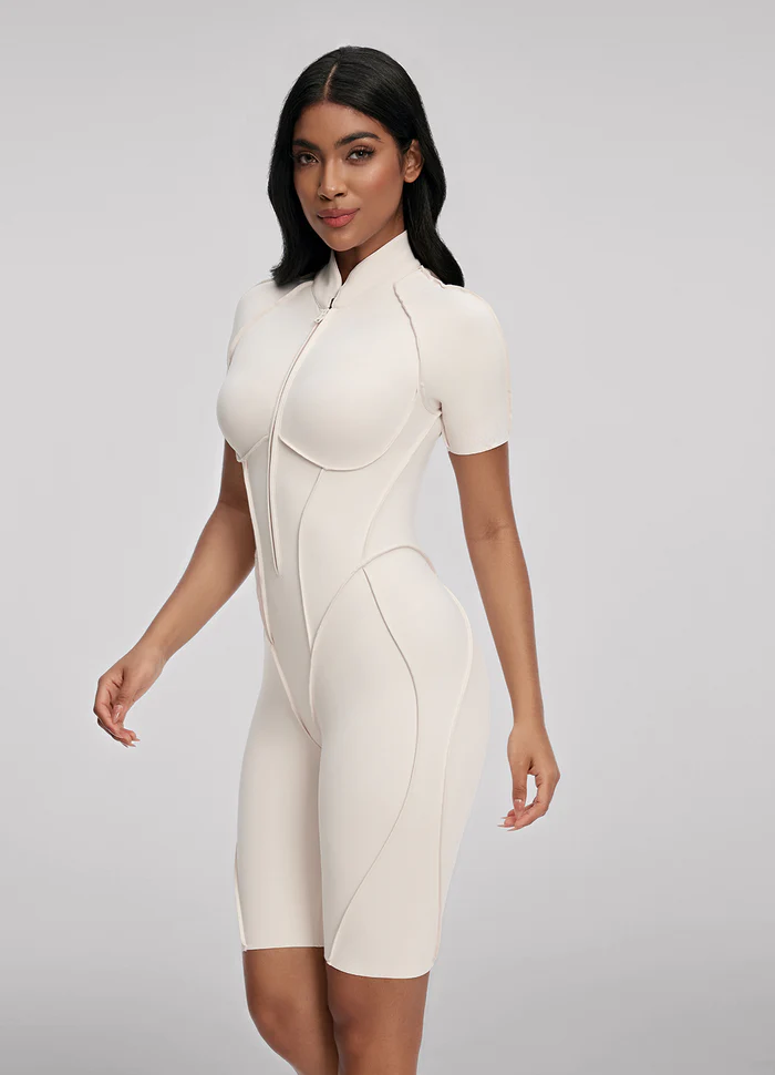 Catsuit con Espalda Cerrada Shorts